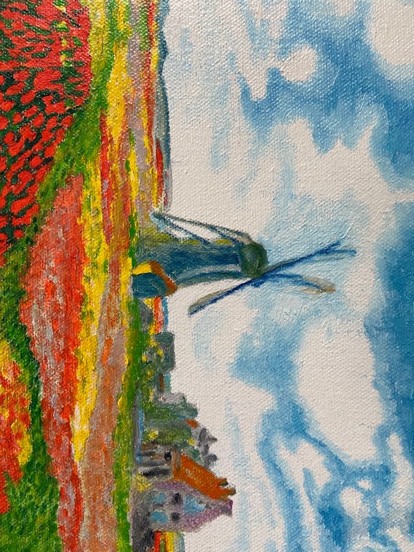 モネ　肉筆手描きの油絵模写画