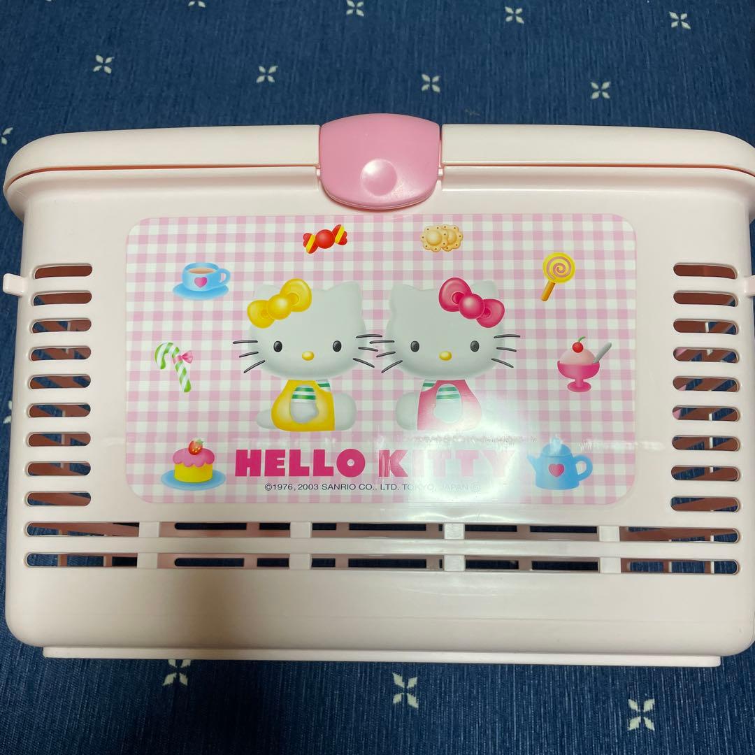 サンリオ ハローキティ ピクニックバスケット レア 平成レトロ 希少