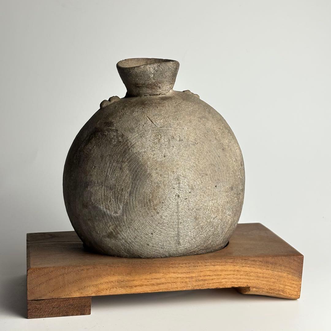 須恵器 提瓶 須恵器 壷 壺 新羅 土器 - メルカリ