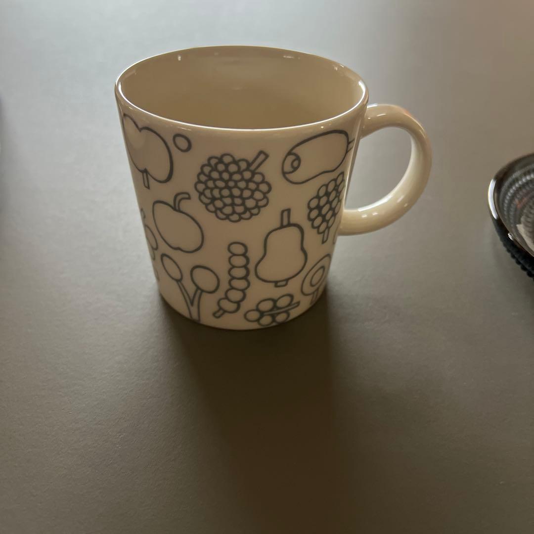 marimekko プレート他　グレー