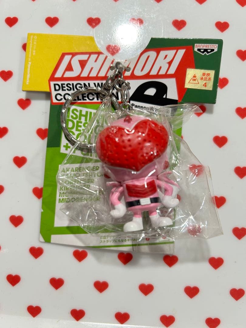 ISHIMORI デザインワークスコレクション ゴレンジャー キーホルダー