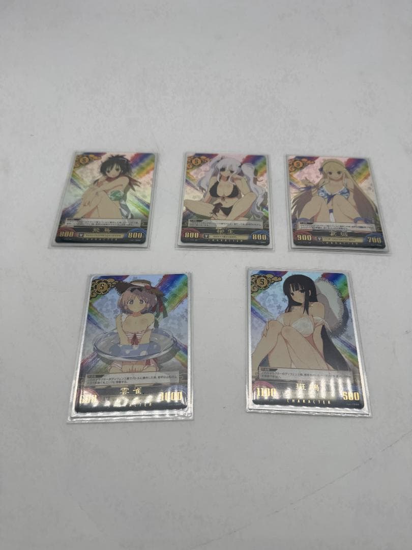 閃乱カグラ 斑鳩 飛鳥 柳生 トレーディングカードセット