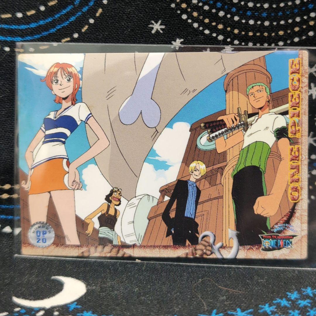 激レア ワンピース アマダ トレーディングステッカー アニメ サンジ