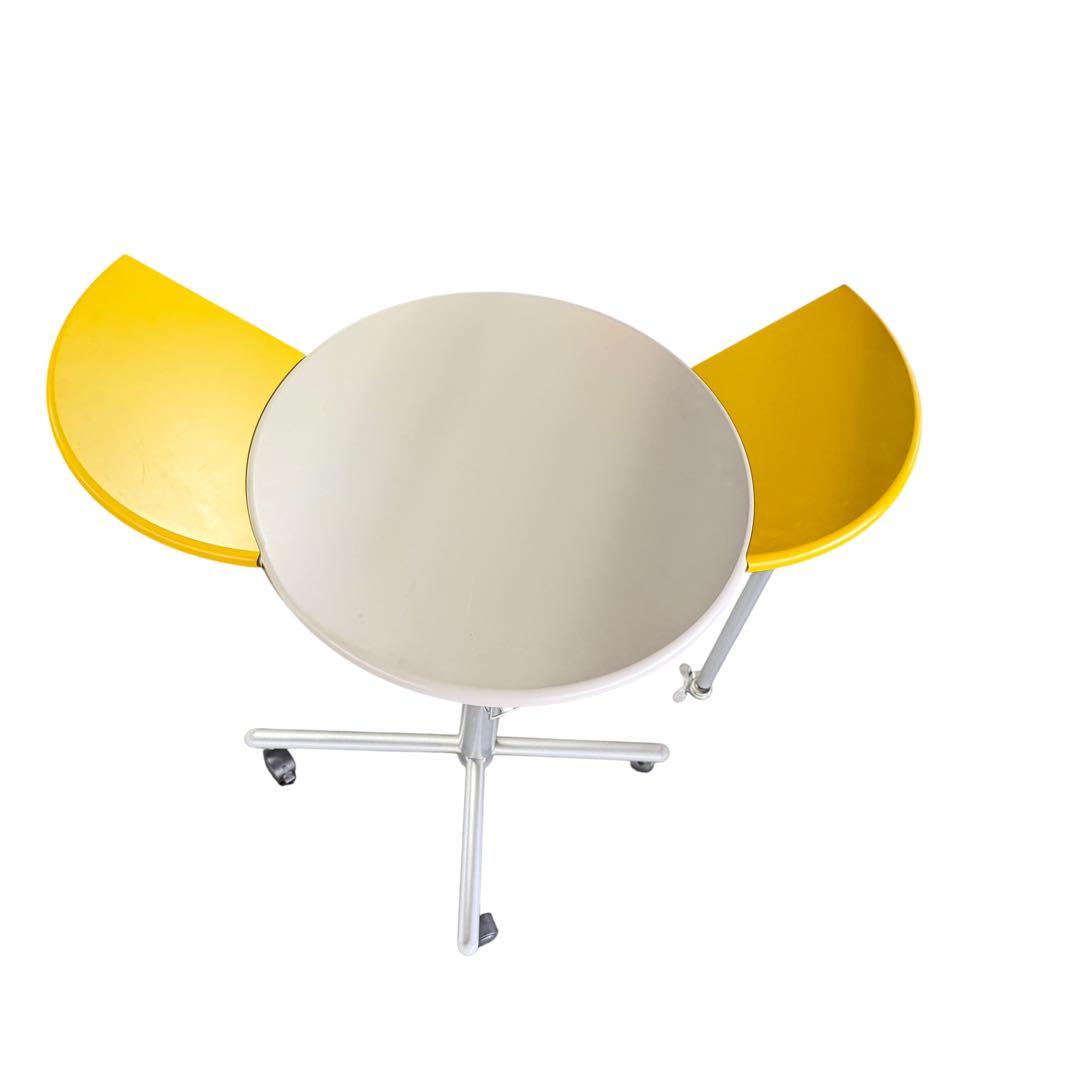 コクヨ HD-MW800 スライド式サイドテーブル 北欧風 レトロデザイン