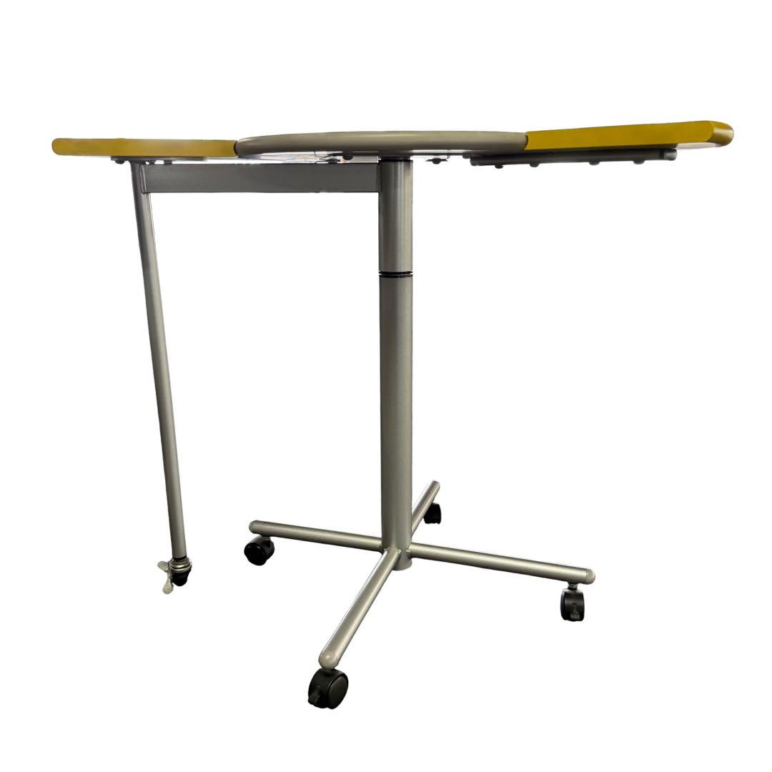 コクヨ HD-MW800 スライド式サイドテーブル 北欧風 レトロデザイン