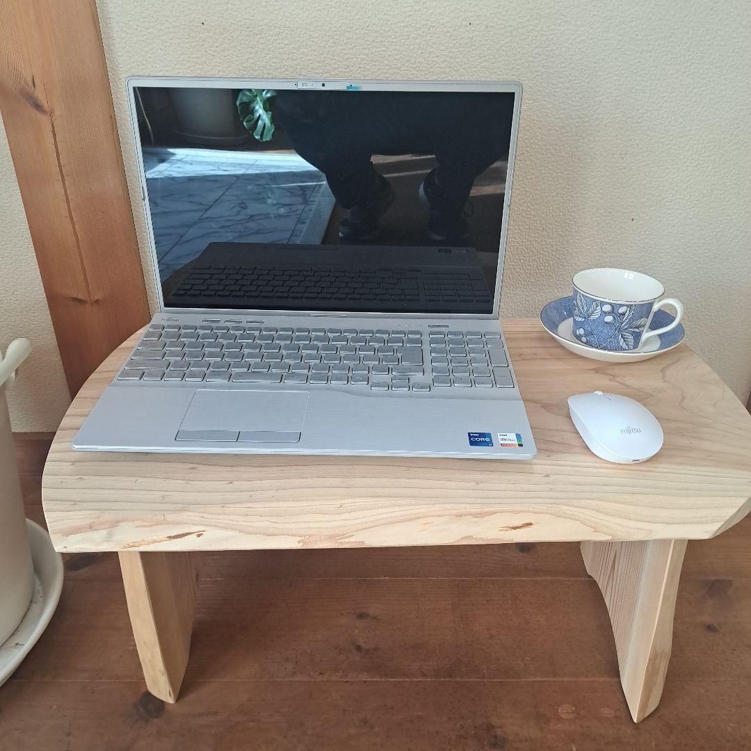 杉製ローテーブル　パソコン等作業代 おしゃれローテーブル　大特価