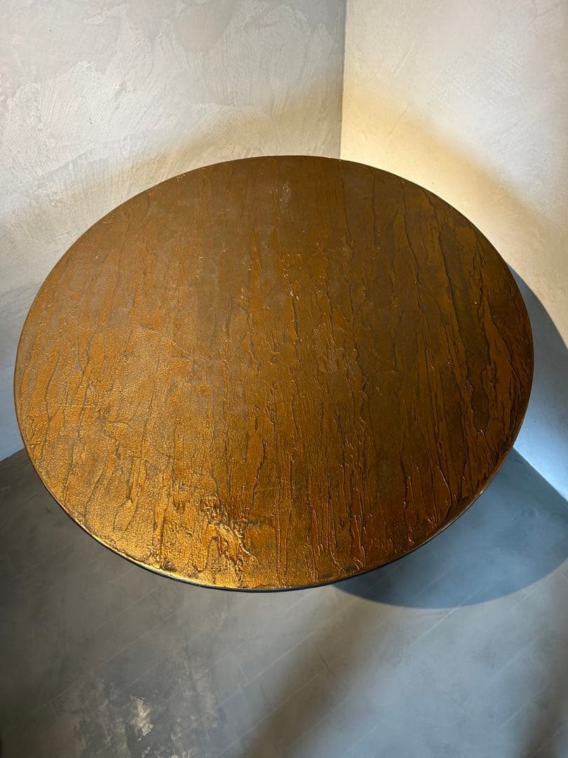 天板のみ 1点物 アンティーク調 ラウンド 丸 サイド バーテーブル
