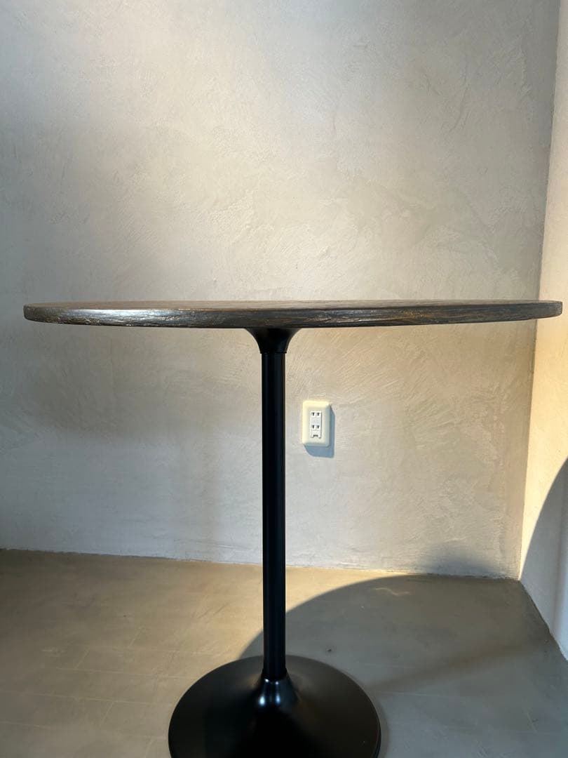 天板のみ 1点物 アンティーク調 ラウンド 丸 サイド バーテーブル