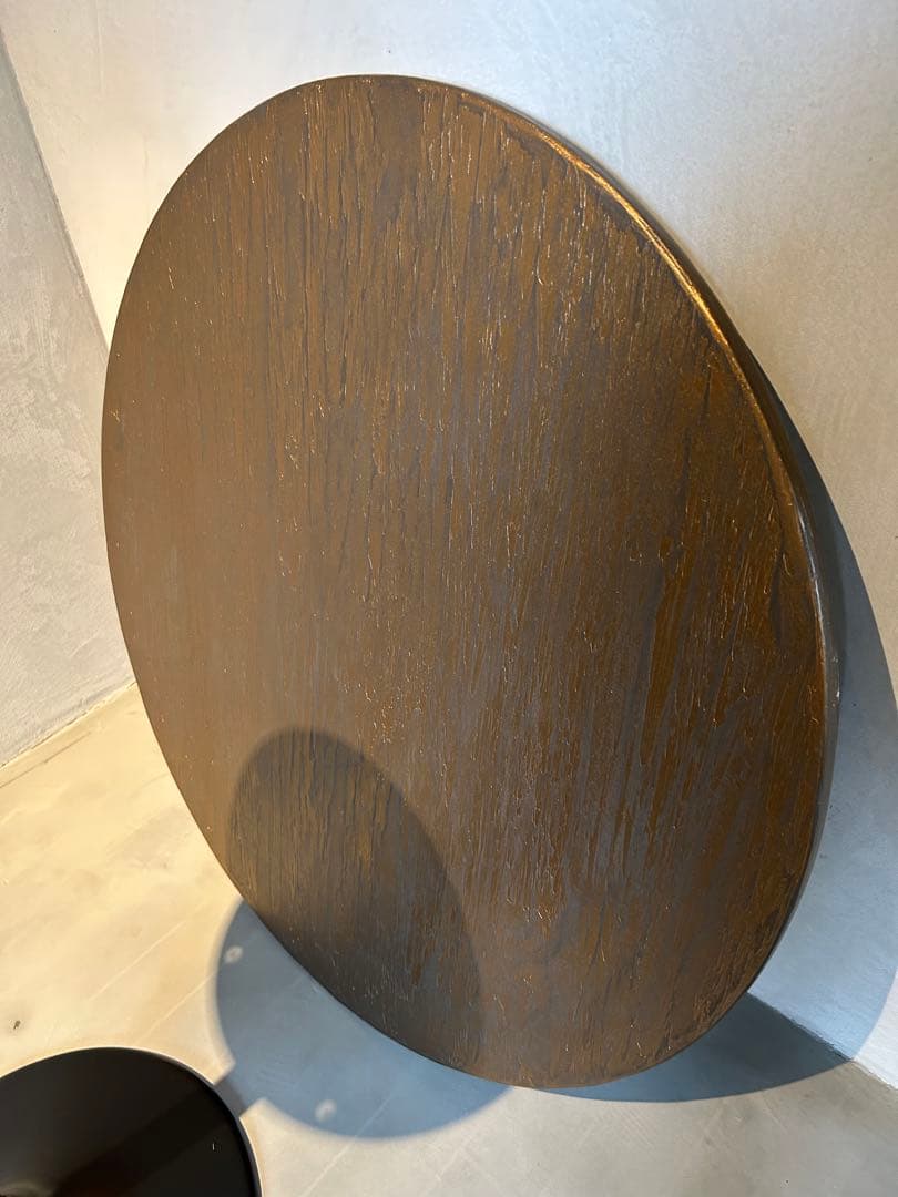 天板のみ 1点物 アンティーク調 ラウンド 丸 サイド バーテーブル