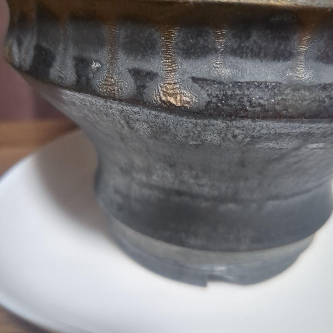 アガベ陶器鉢　植木鉢　比護作品　美品