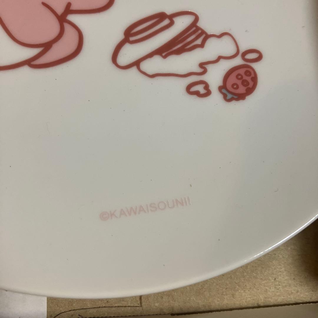 おぱんちゅうさぎ　トーストプレート　陶器　皿