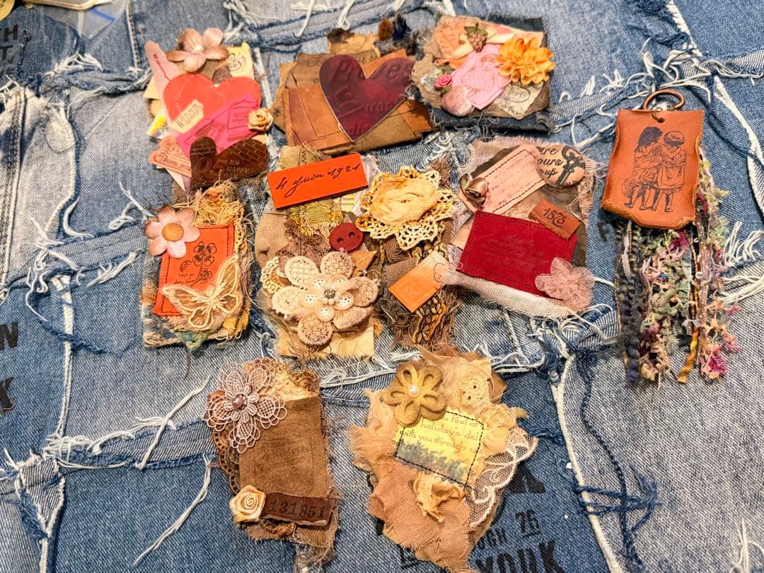 ほしぞらさま·͜·ᰔᩚラッピング・コラージュ素材/ヴィンテージ風/雑記帳/紙もの