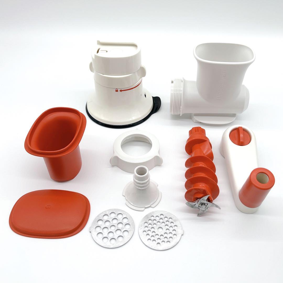 タッパーウェア　フュージョンマスターミンサー　自家製ミンチ　Tupperware