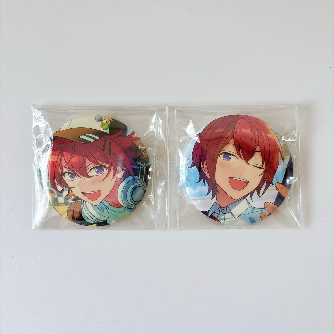 あんスタ テーマスカウト 缶バッジ 朱桜司 ① - メルカリ