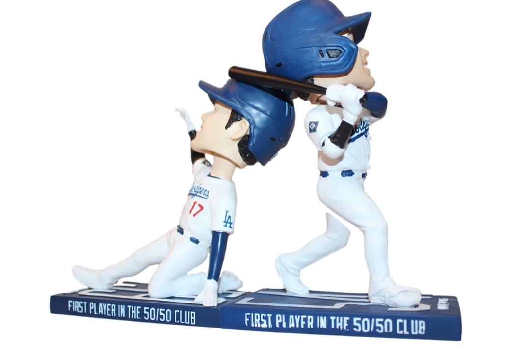 大谷翔平 選手 50/50 クラブ　ボブルヘッド セット　ホームラン/盗塁