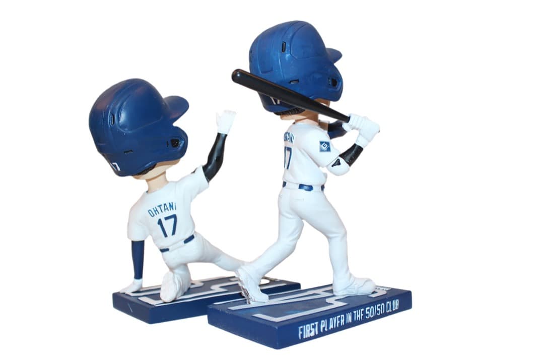 大谷翔平 選手 50/50 クラブ　ボブルヘッド セット　ホームラン/盗塁