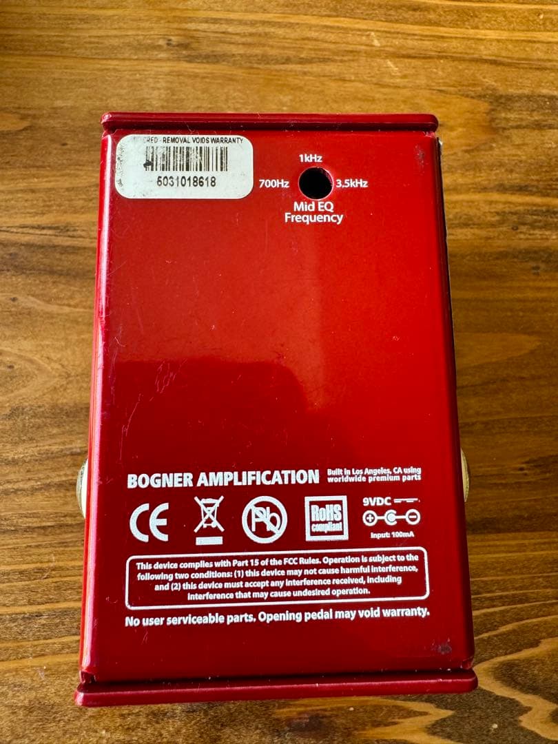 BOGNER ( ボグナー ) ECSTASY RED MINI