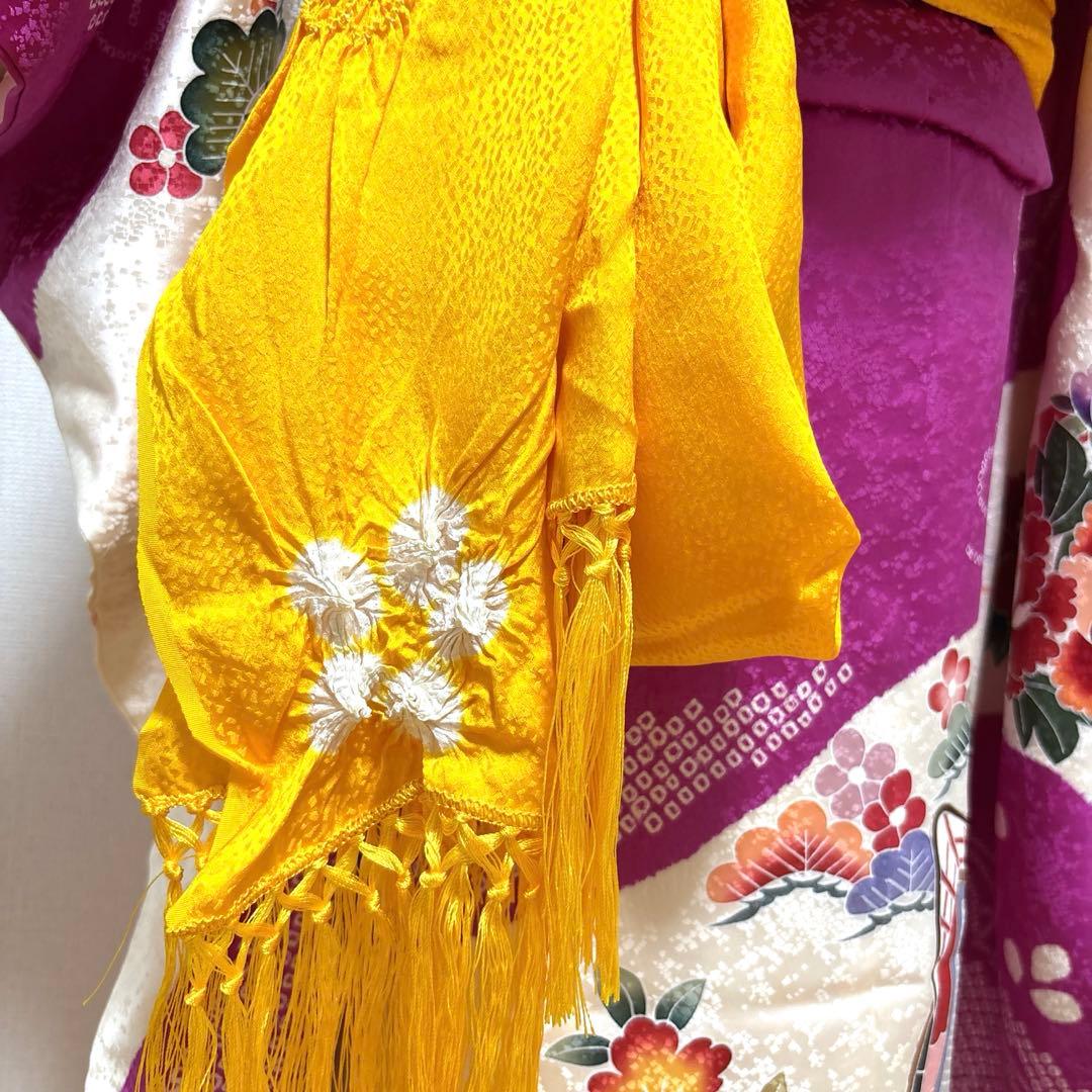 七五三　正絹　着物セット　７歳