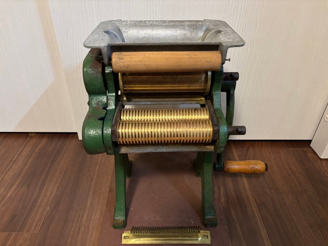 小野式製麺機 2型 両刃 2.2mm 6.3mm 2.2mmクシ刃2枚スペア付