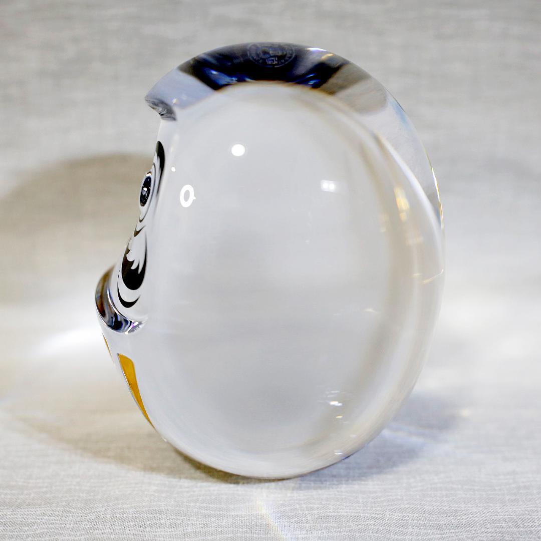 【美品 送料込み】バカラ だるま 達磨 ダルマ 置物 クリスタル