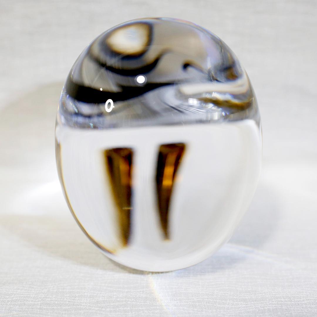 【美品 送料込み】バカラ だるま 達磨 ダルマ 置物 クリスタル