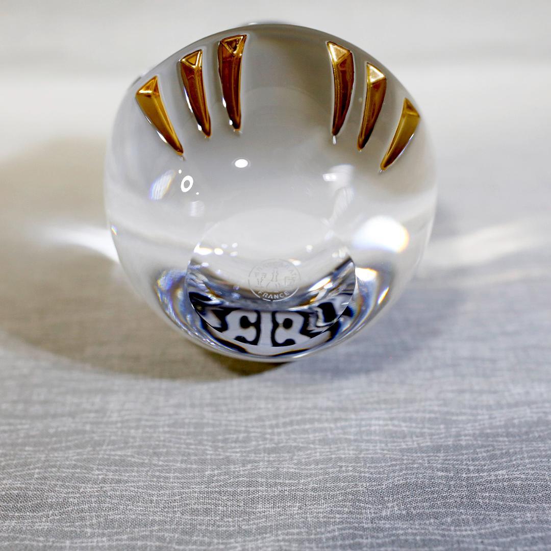 【美品 送料込み】バカラ だるま 達磨 ダルマ 置物 クリスタル