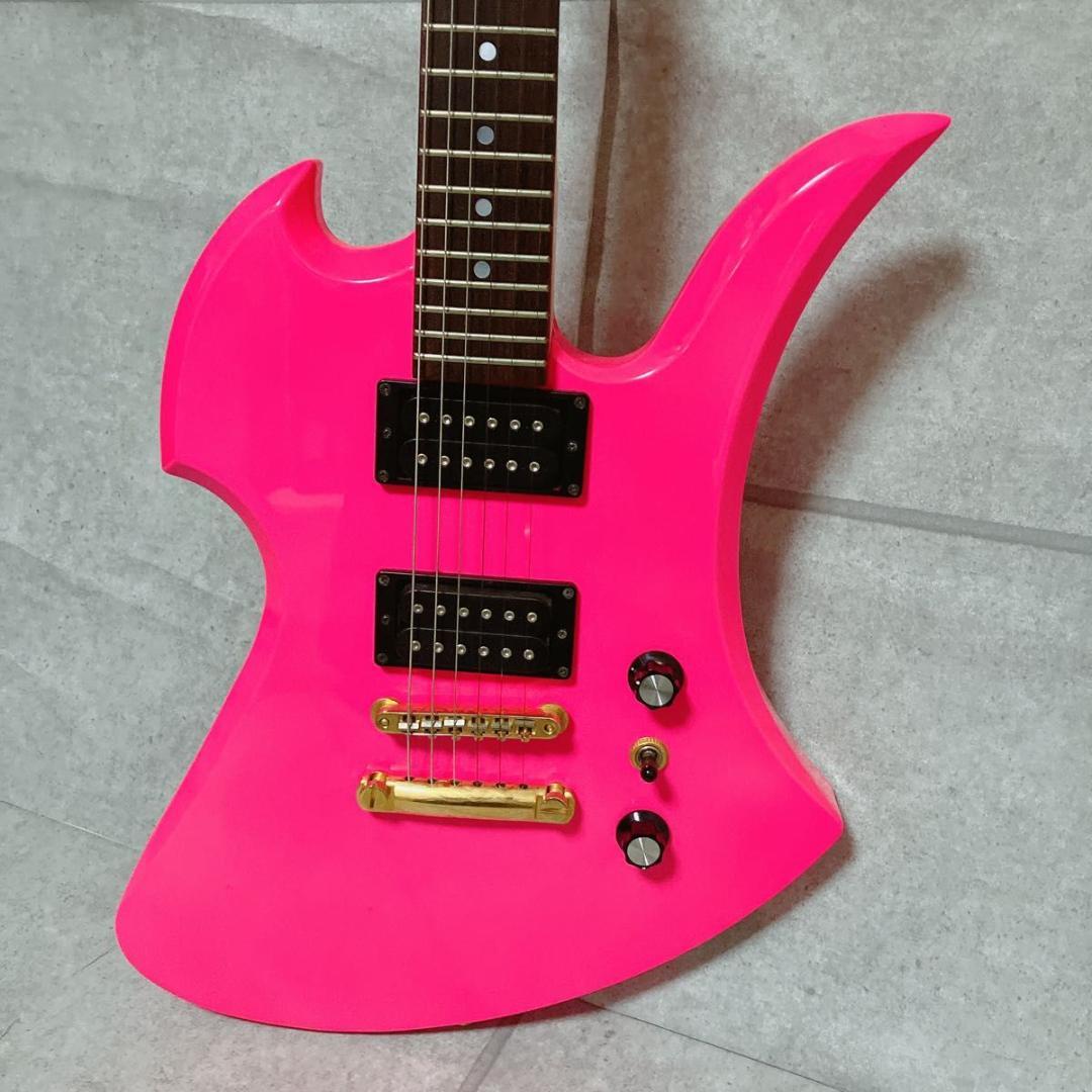 TARGET FERNANDES エレキギター モッキンバード ピンク 美品 - メルカリ