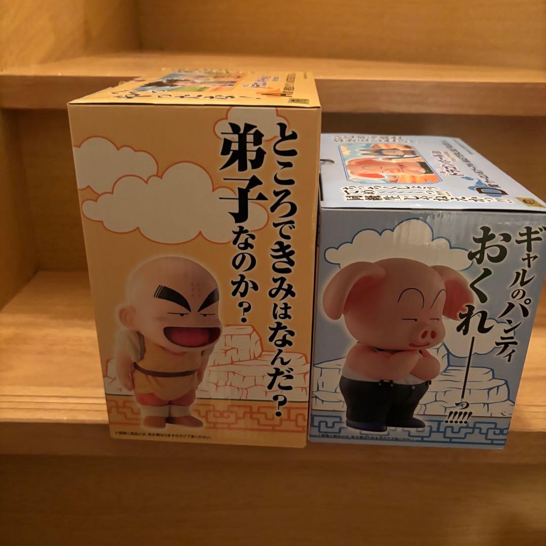 ドラゴンボールEX A賞孫悟空、クリリン　D賞ウーロン、プーアル フィギュア