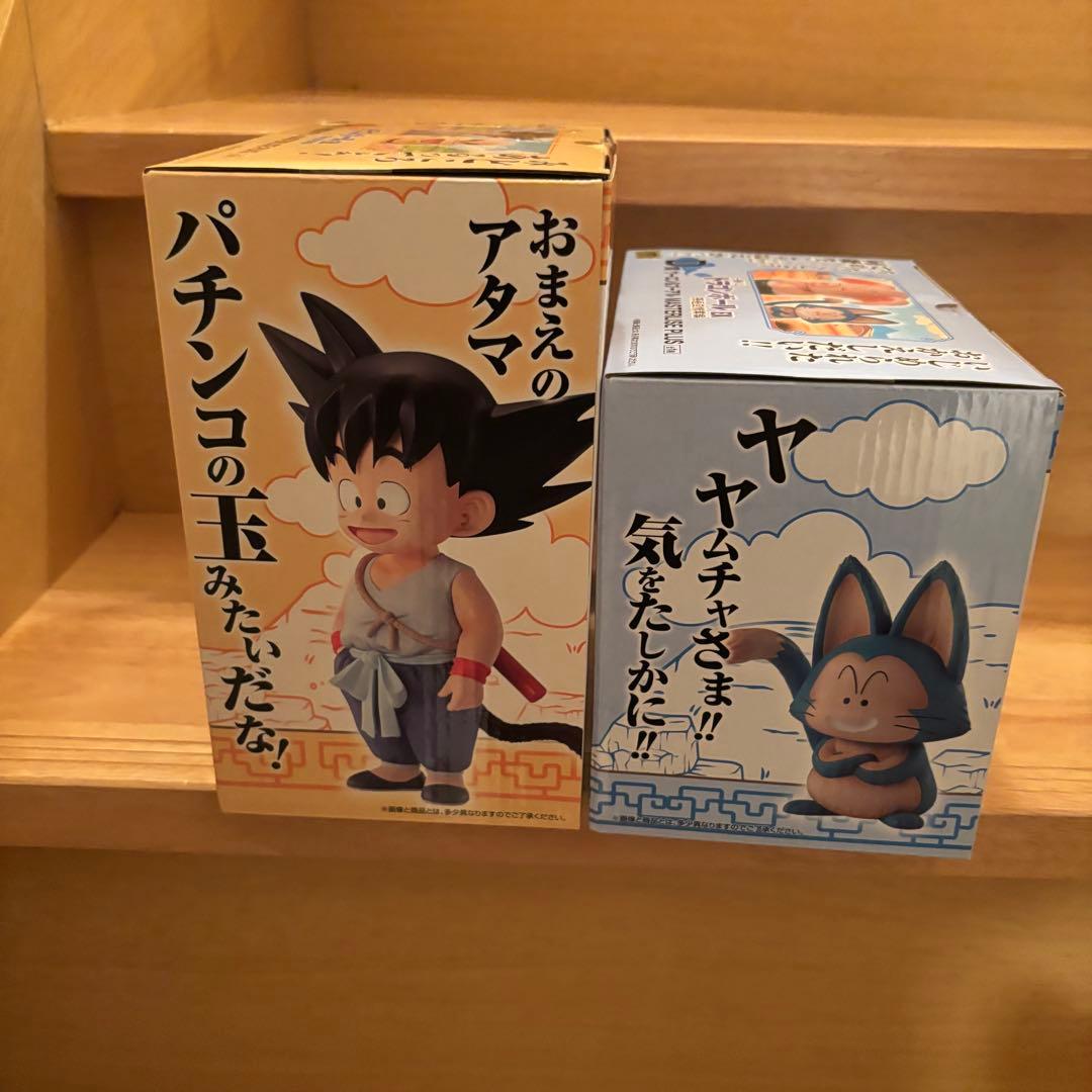 ドラゴンボールEX A賞孫悟空、クリリン　D賞ウーロン、プーアル フィギュア