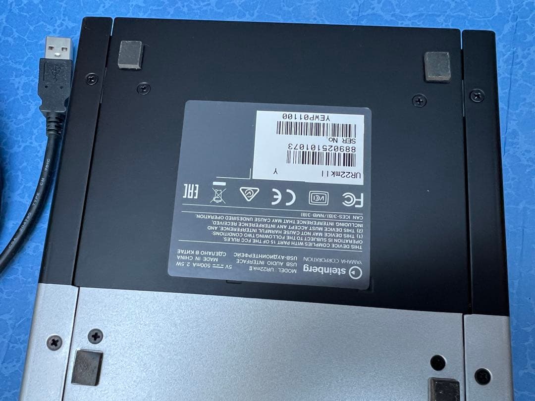 STEINBERG UR-22 Mark2 オーディオインターフェイス