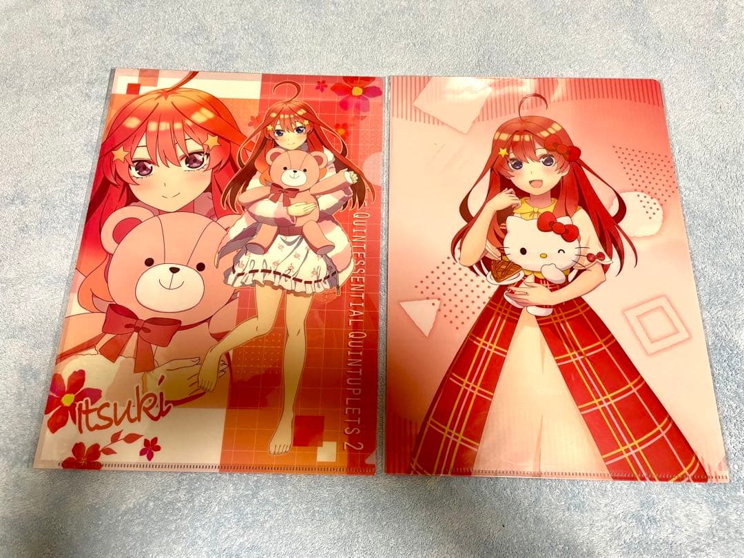 限定グッズ　五等分の花嫁　 中野五月   クリアファイル他13枚セット