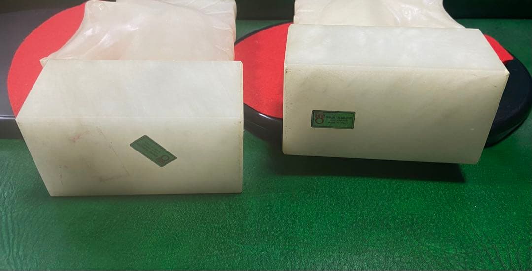 馬の頭の置物 2体セット