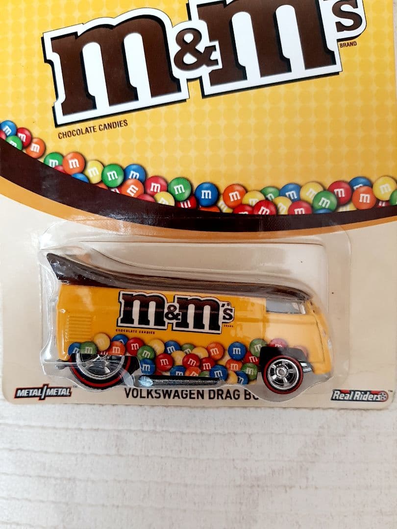 ホットウィール　ポップカルチャー　m&m's　VW ドラッグバス