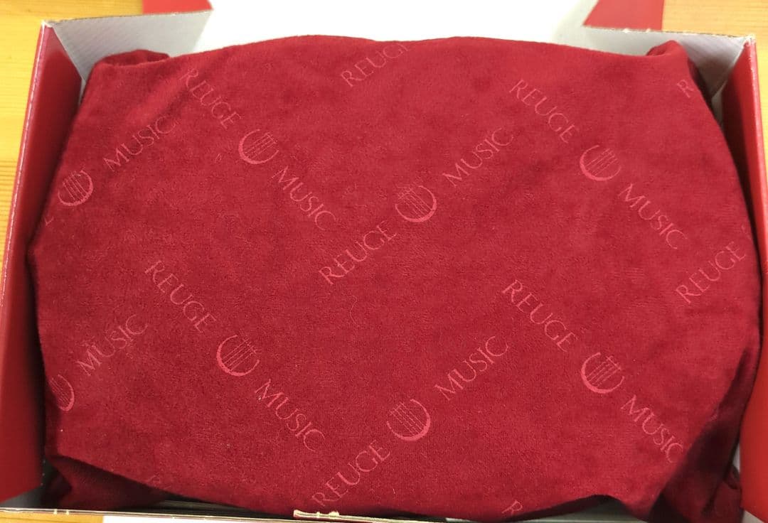 ヴィンテージREUGEリュージュ72弁オルゴール Ｍemory リーフ型象篏細工