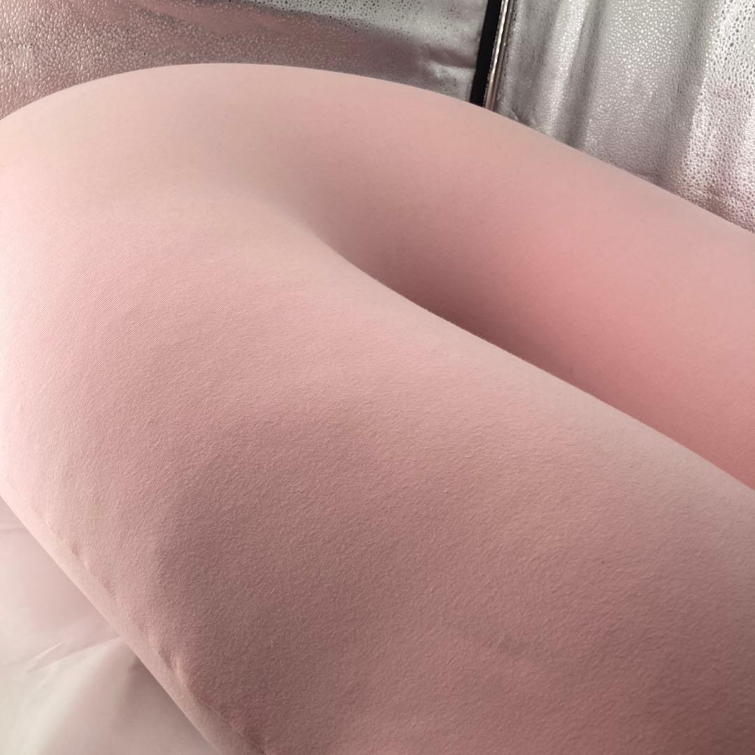 Yogibo U字型クッション ピンク