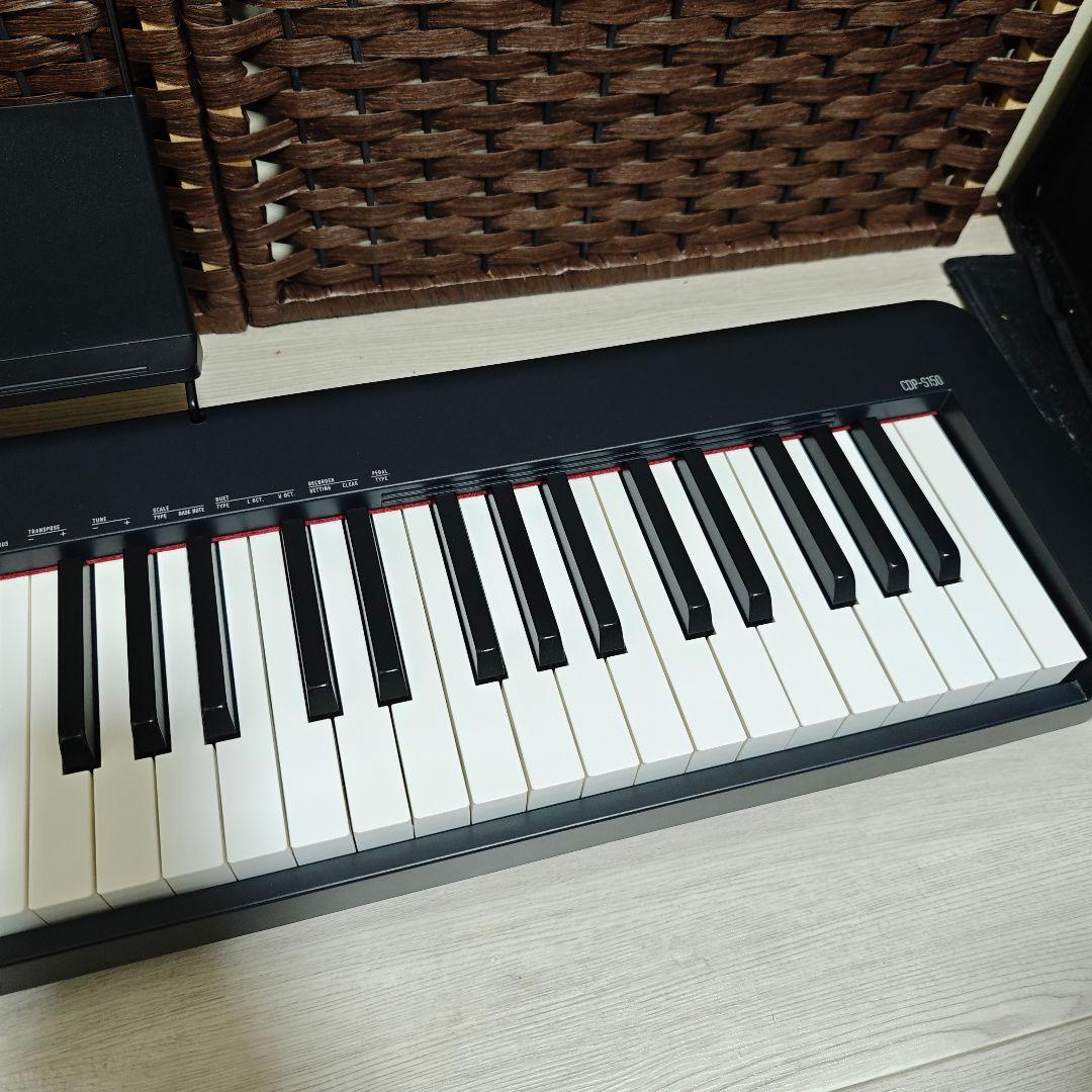 【美品】 CASIO デジタルピアノ CDP-S150BK 88鍵 ペダル付き