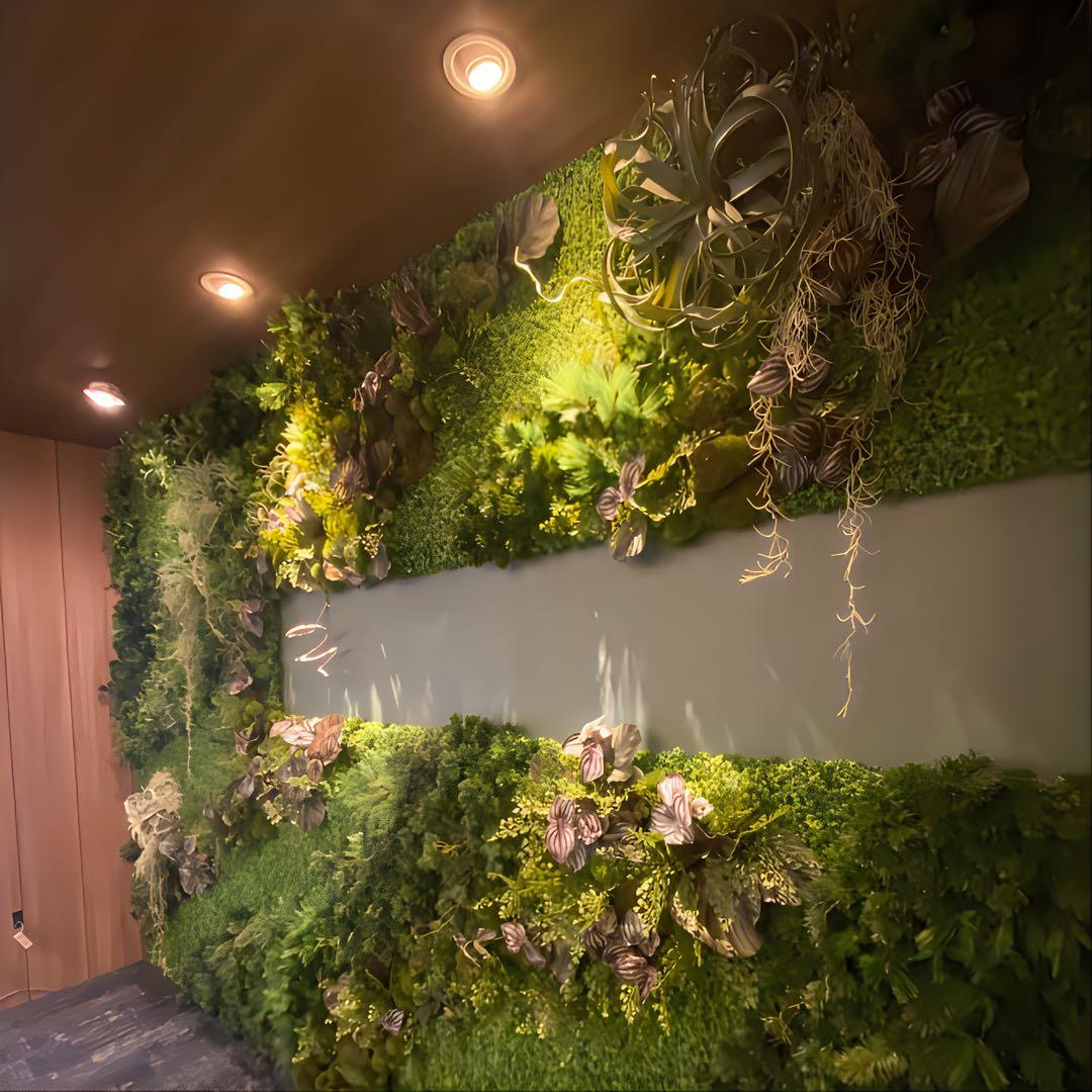 光触媒　人工観葉植物　ウォールグリーン　フェイクグリーン　壁掛け25802580