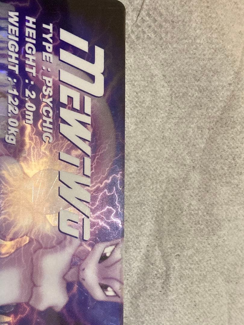 ミュウ & ミュウツー PRISM 03 CLEAR ポケモン図鑑カード