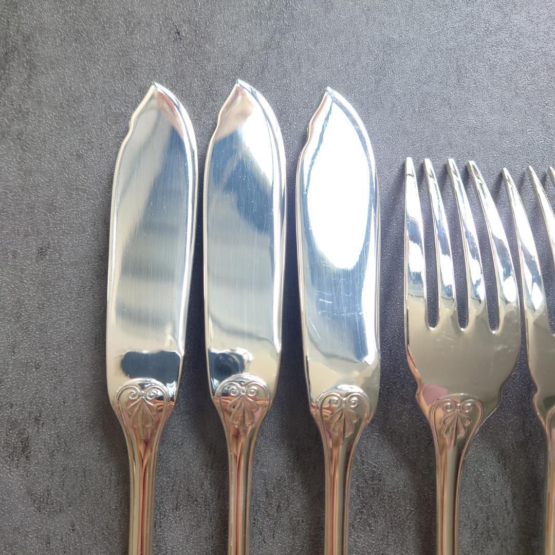 美品 クリストフル マルメゾン フィッシュ ナイフ フォーク 6点