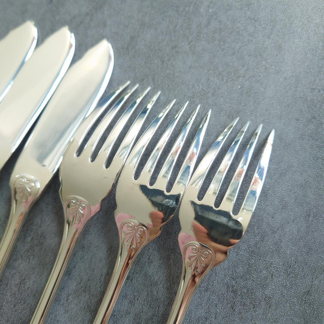 美品 クリストフル マルメゾン フィッシュ ナイフ フォーク 6点