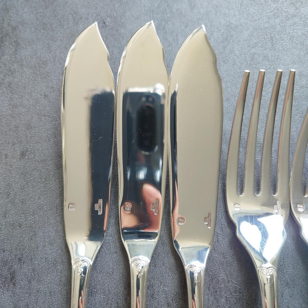 美品 クリストフル マルメゾン フィッシュ ナイフ フォーク 6点