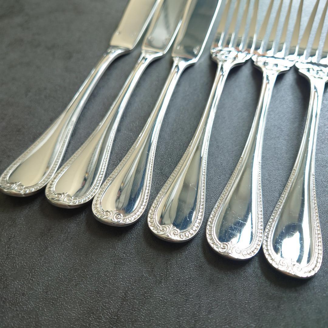 美品 クリストフル マルメゾン フィッシュ ナイフ フォーク 6点