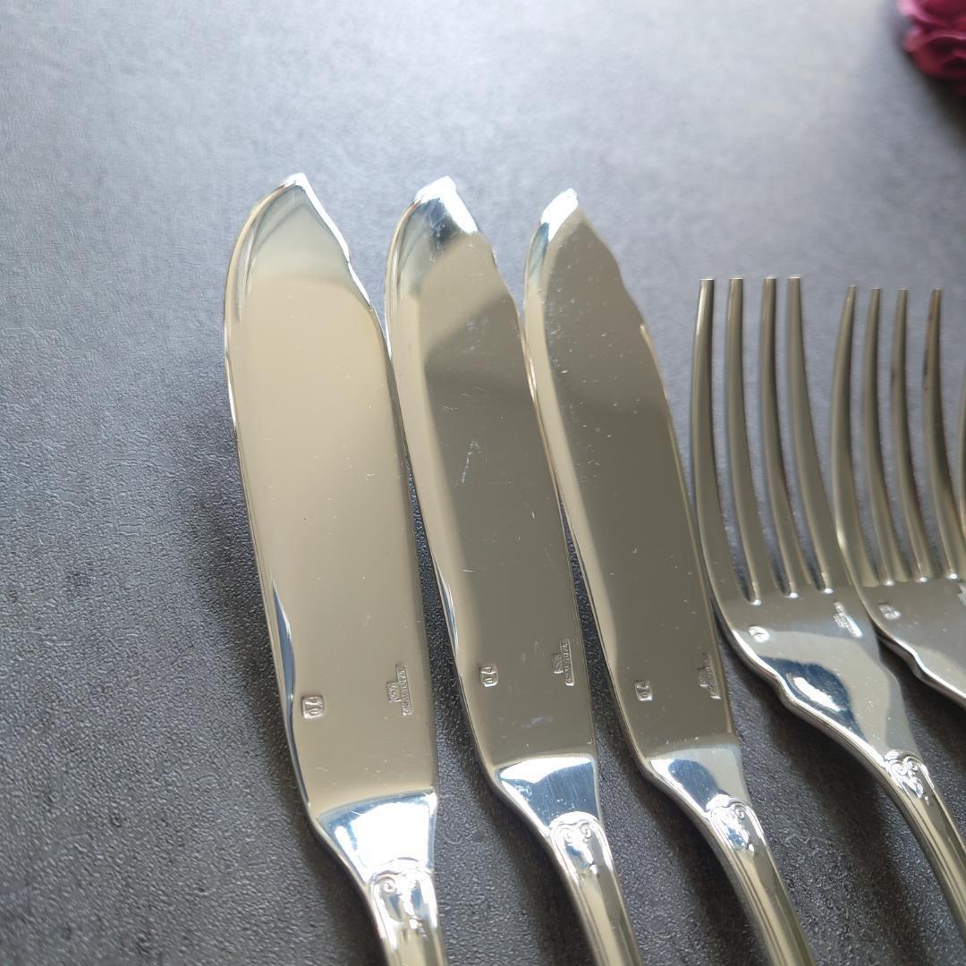 美品 クリストフル マルメゾン フィッシュ ナイフ フォーク 6点