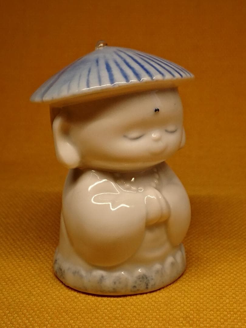 人形　お地蔵様　一休　仏像　陶器　置物　インテリア　工芸品　美術品　A3355
