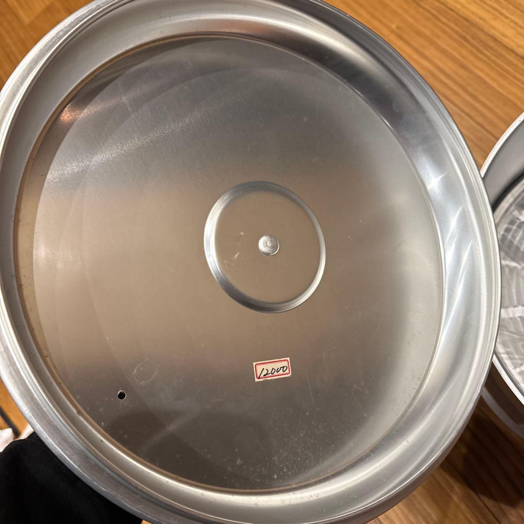 三協アルミ2段セイロ蒸し鍋 30cm