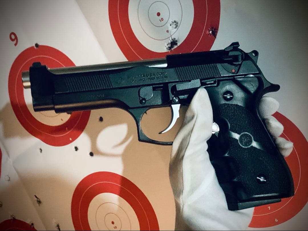 モデルガン サムライエッジカスタム M92F HW 未発火 実物パーツ付属品多数