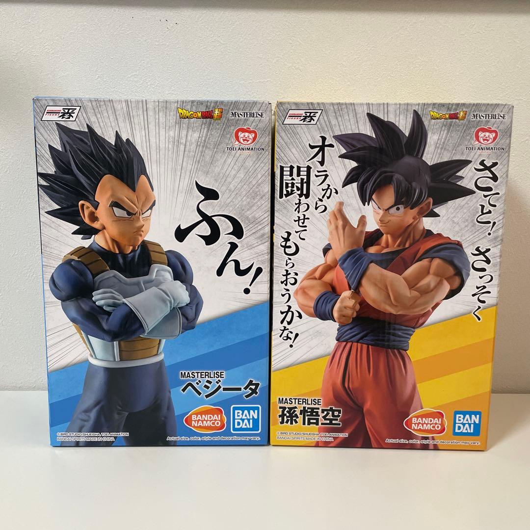 ドラゴンボール　一番くじ　フィギュア 孫悟空、ベジータ