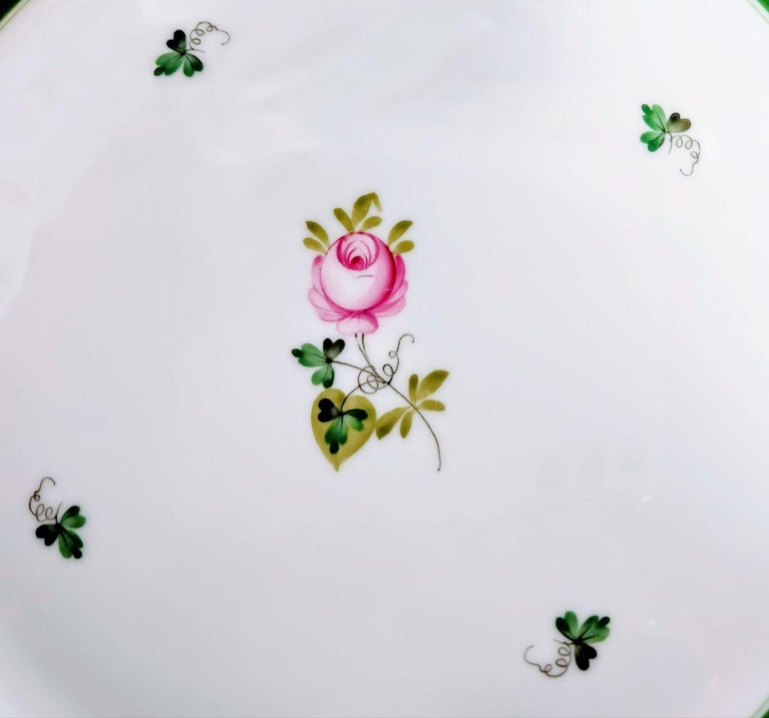 ヘレンド【未使用・美品】《ウィーンの薔薇》ディナープレート25.7cm2枚セット