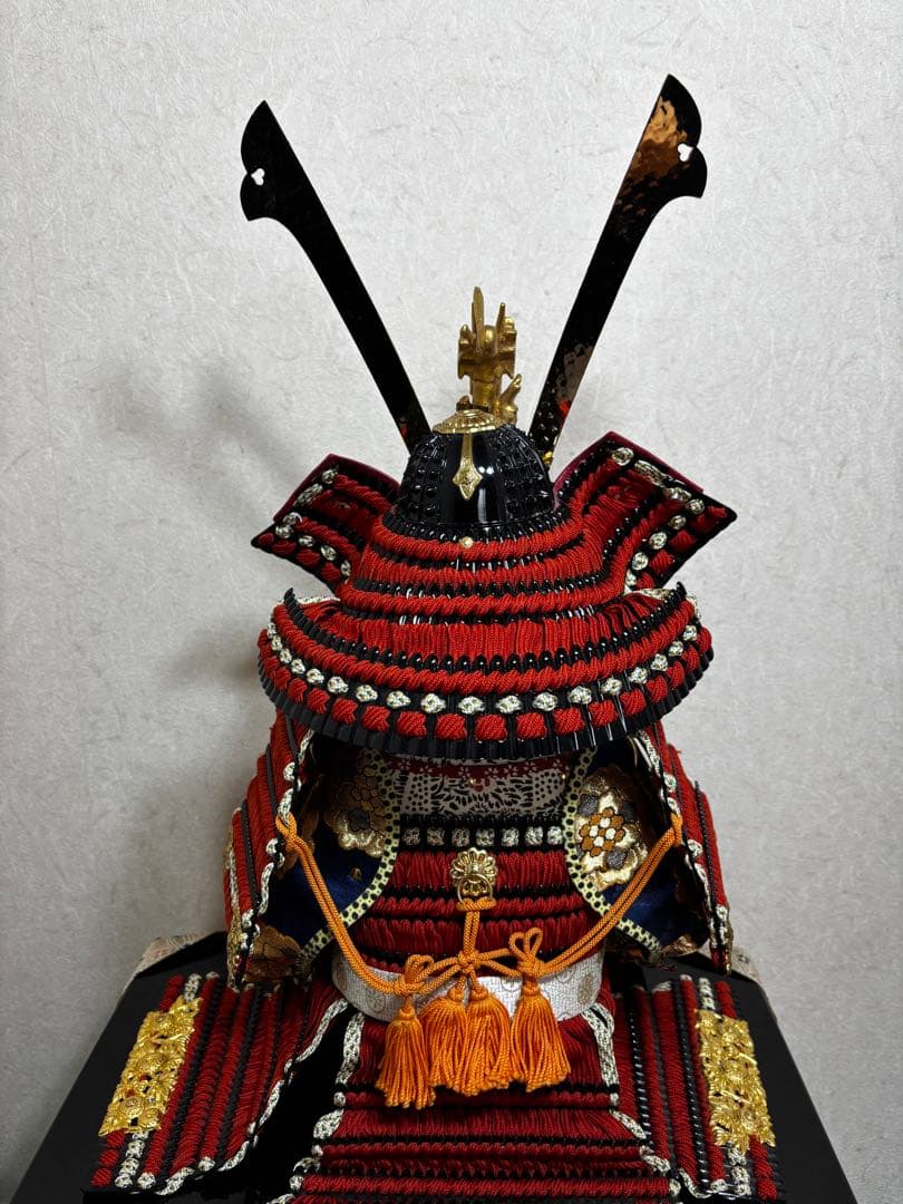 忠保作　五月人形 武士の鎧 10号サイズ