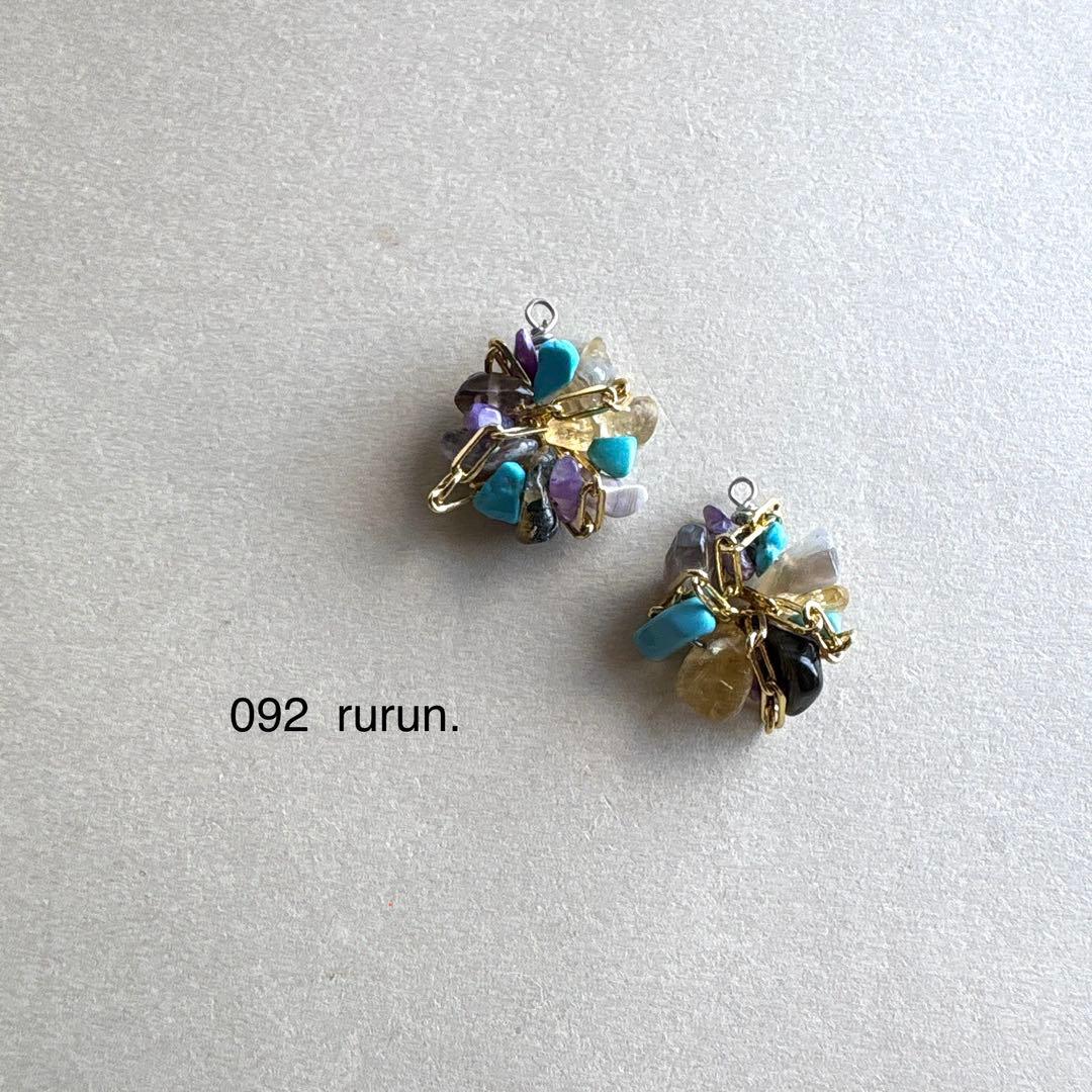 no.092 春手鞠とClip chain